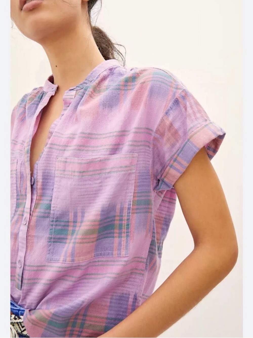 Anthropologie Pilcro The Hannah Surf Blouse